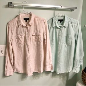 Banana Republic Women’s Linen Shirt Lot